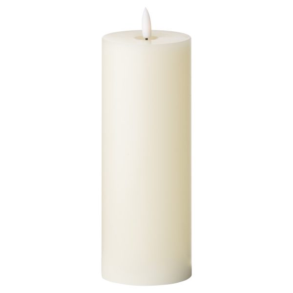 Luxe Collection Natural Glow 3 X 8 Led Cream Wax Candle 5