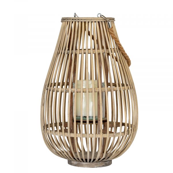 Medium Ellipse Lantern With Glass Holder 4