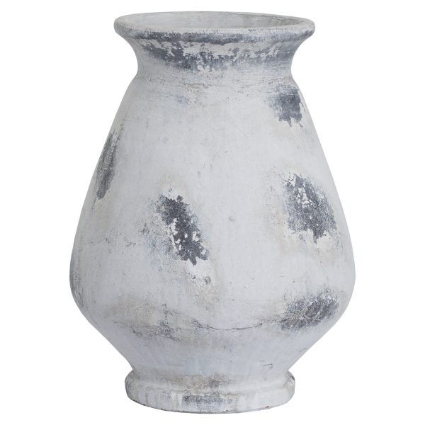 Naxos Large Antique White Vase 3
