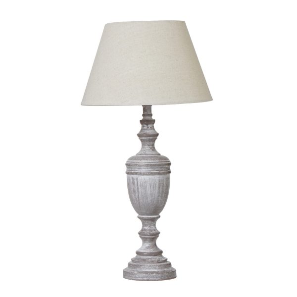 Nola Urn Table Lamp With Linen Shade 4