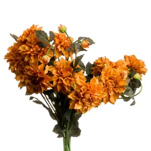 Orange Dahlia Spray 4