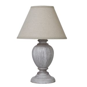 Otem Urn Table Lamp With Linen Shade 5