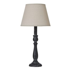 Ravenna Column Table Lamp With Linen Shade 5