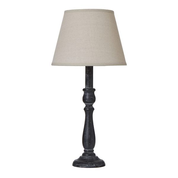 Ravenna Column Table Lamp With Linen Shade 5