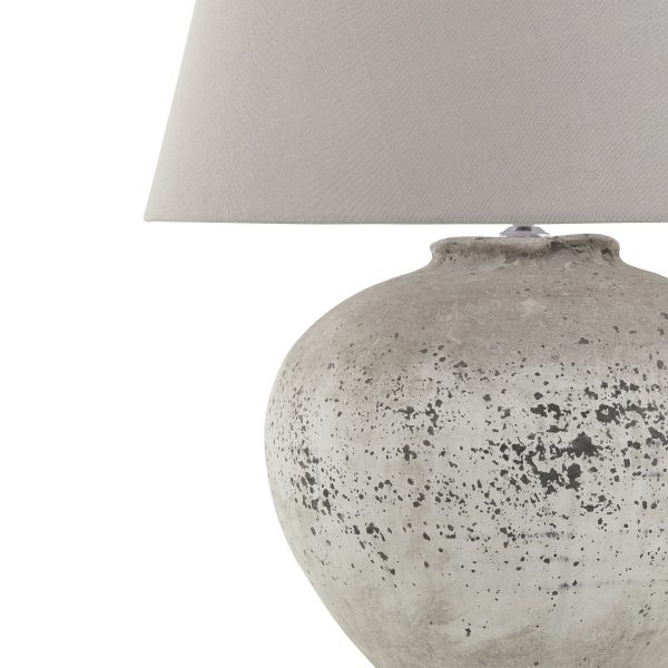 Regola Large Stone Ceramic Lamp 4