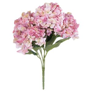 Shabby Pink Hydrangea Bouquet 3
