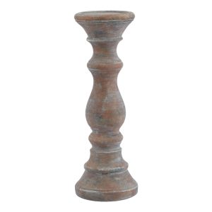Siena Brown Column Candle Holder 3