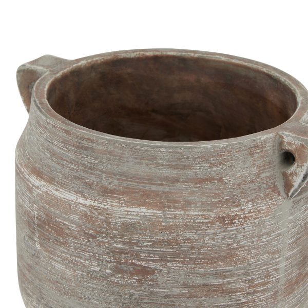 Siena Brown Hydria Pot 2