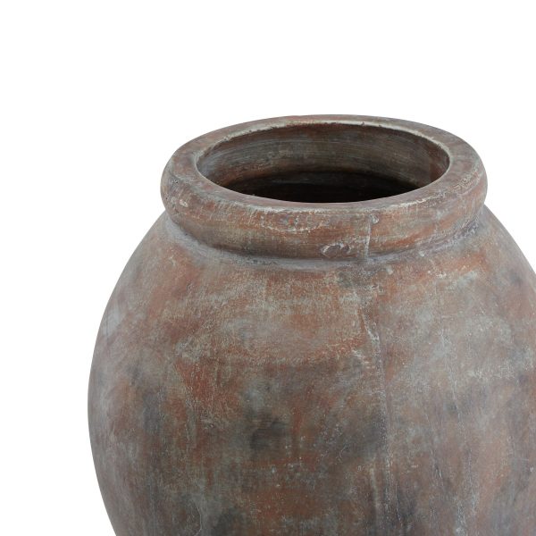 Siena Brown Jar Shaped Planter 2