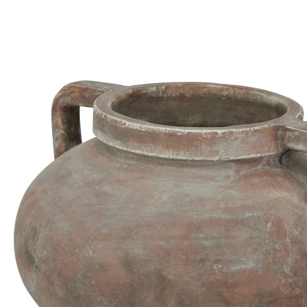 Siena Brown Large Pelike Pot 2