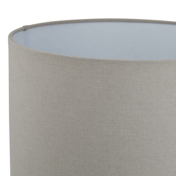 Siena Brown Table Lamp With Linen Shade 3