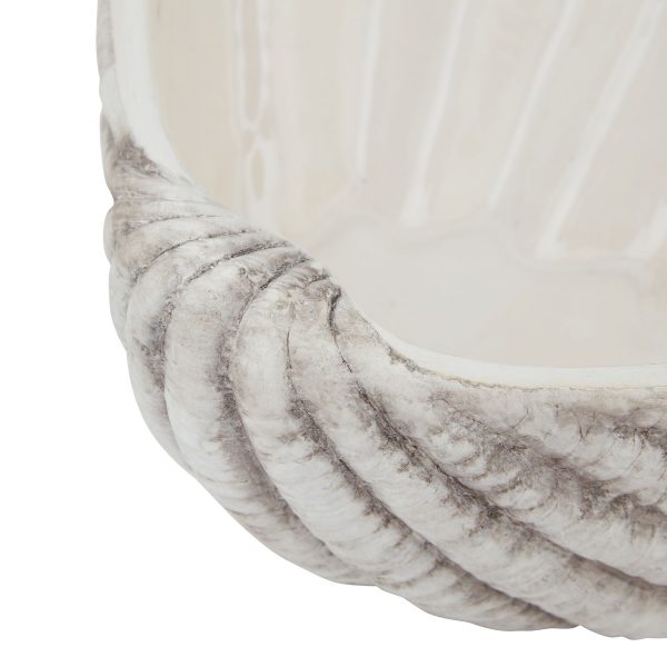 Siren Medium Ceramic Shell Bowl 2