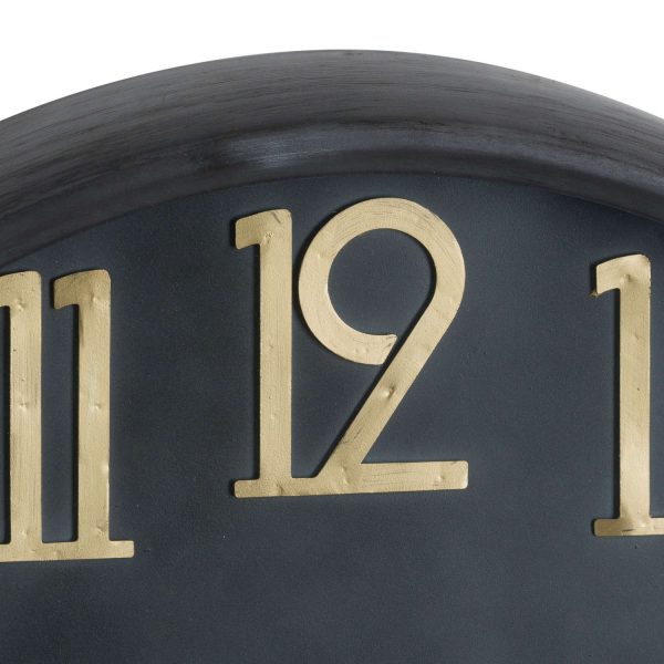 Soho Brass And Black Large Clock 3