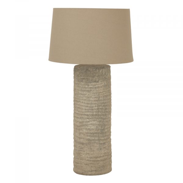 Tall Tuscan Grey Lamp 3