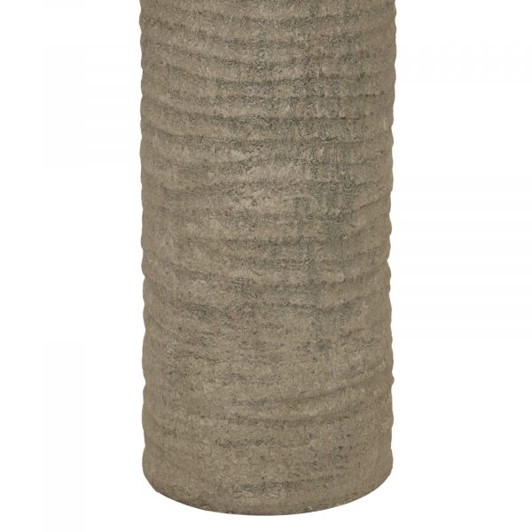 Tall Tuscan Grey Lamp