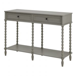 The Camden Collection Large Two Drawer Console Table 5