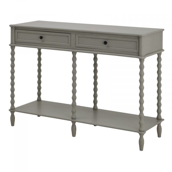 The Camden Collection Large Two Drawer Console Table 5