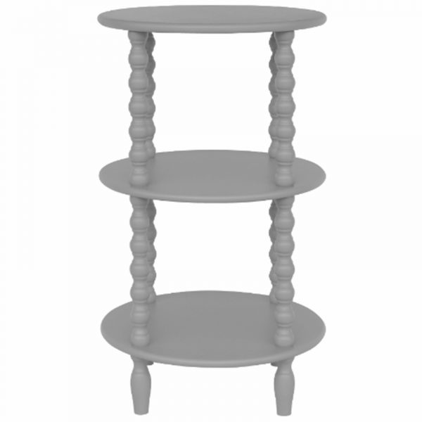 The Camden Collection Tall Round Side Table 2