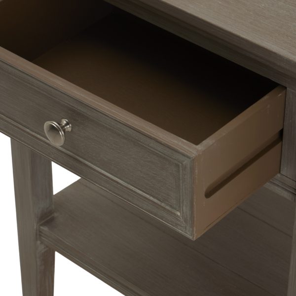 The Serene Collection One Drawer Side Table 3
