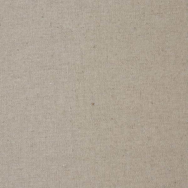 White Ceramic Pot Lamp With Linen Shade