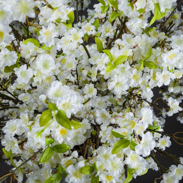 White Cherry Blossom Spray 3