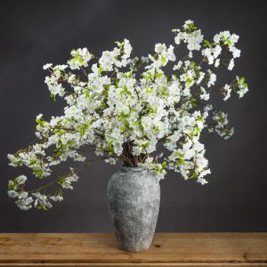 White Cherry Blossom Spray 4
