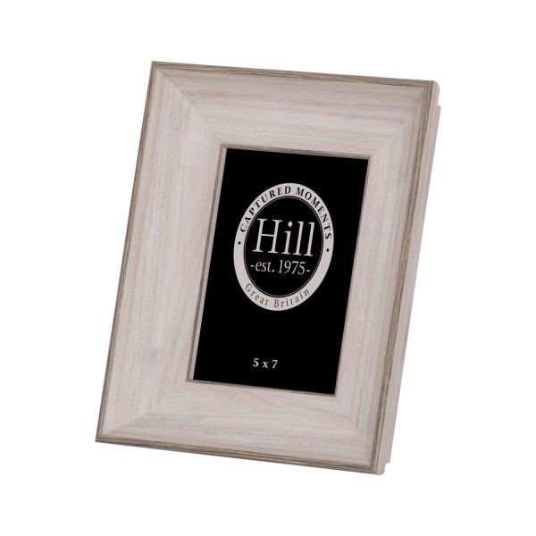 White Washed Wood Photo Frame 5x7 4