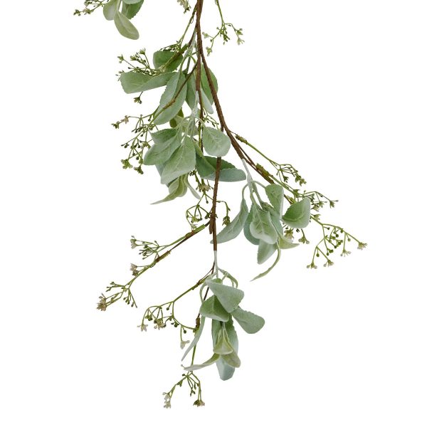 Winter Garland With Lambs Ear And Wax Flower 4